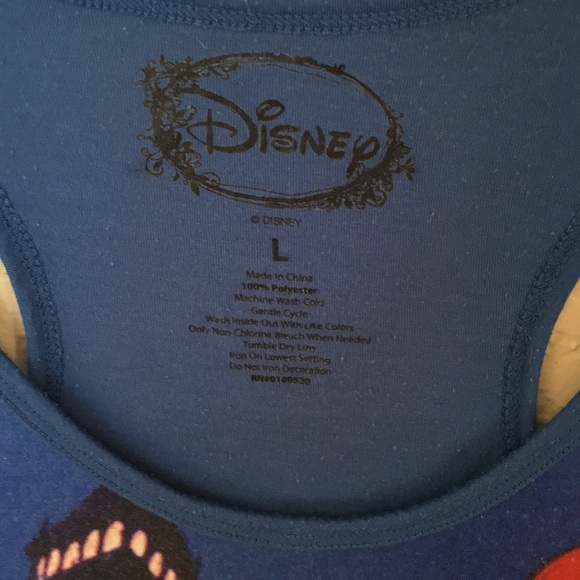 Disney Peter Pan Graphic Tank SZ L - Picture 2 of 4